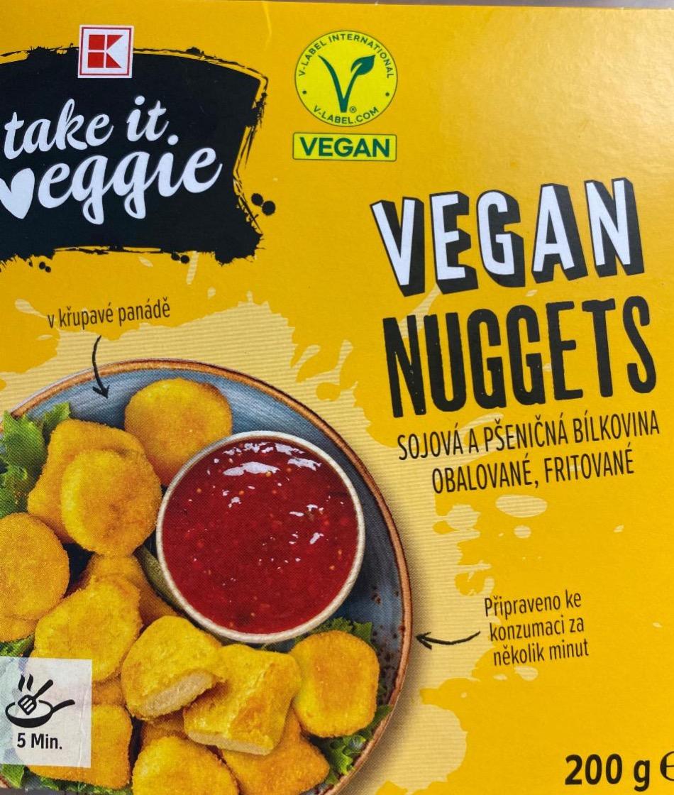 Фото - Vegan nuggets sojová a pšeničná bílkovina obalované fritované Kaufland