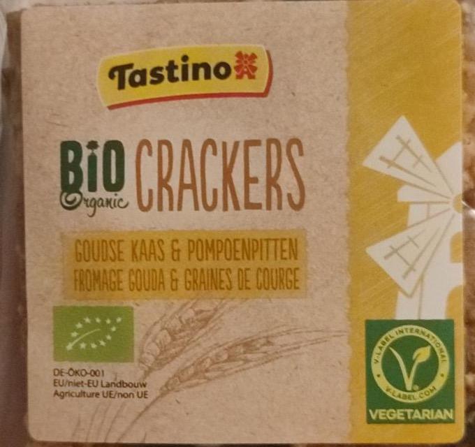 Фото - Bio crackers fromage gouda graines de cource Tastino