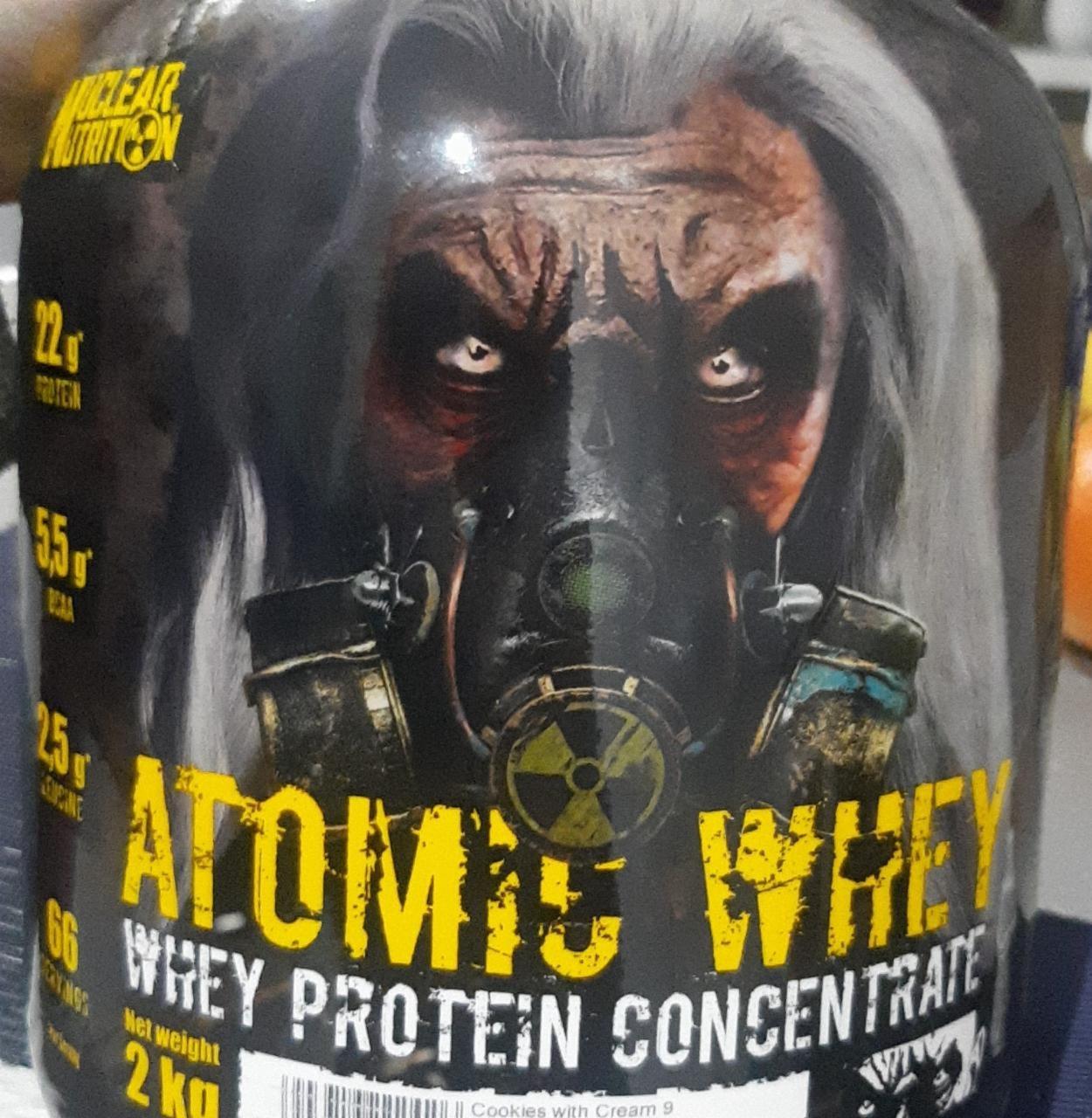 Фото - Whey protein concentrate Atomic whey Nuclear Nutrition