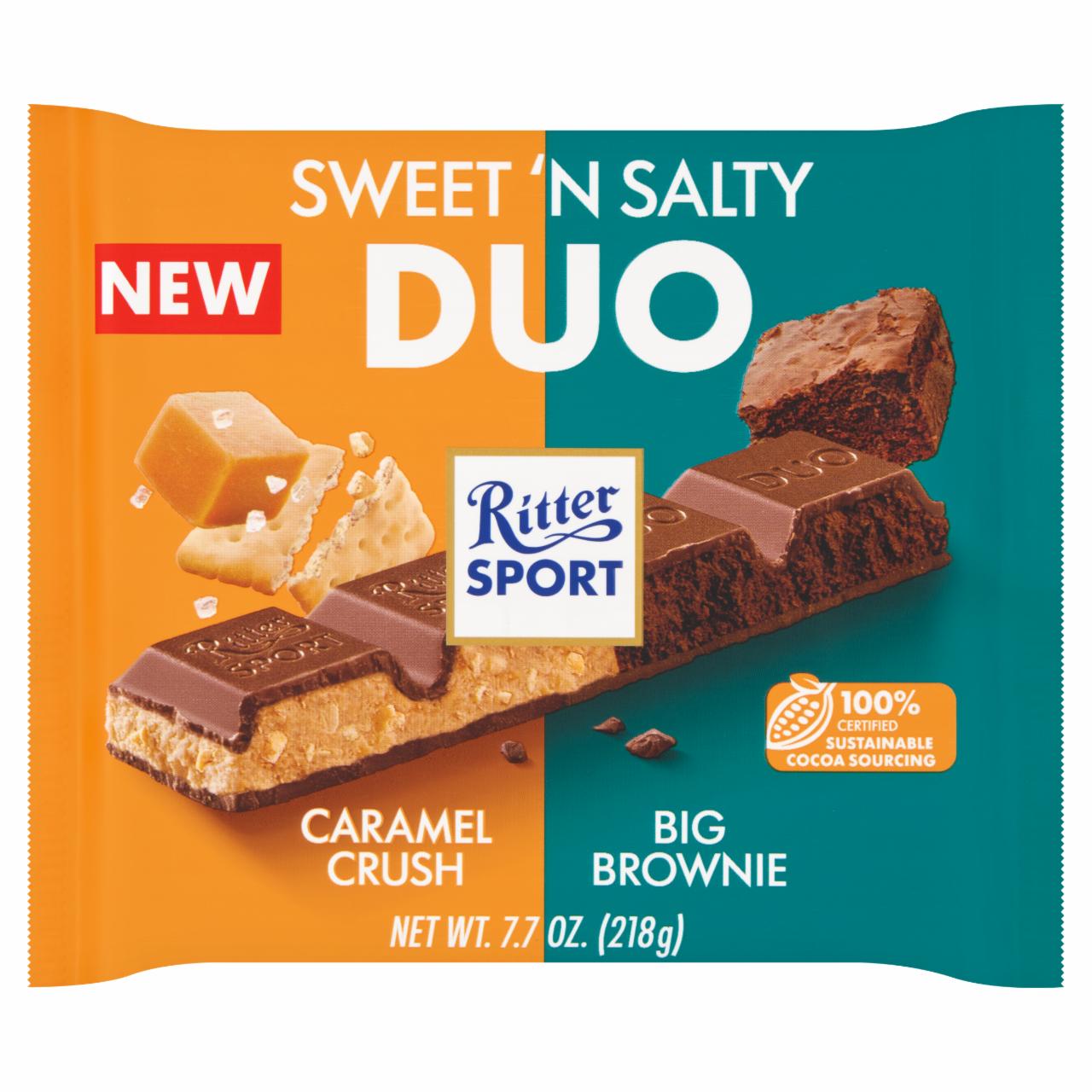 Фото - Sweet’n salty duo caramel crush big brownie Ritter Sport