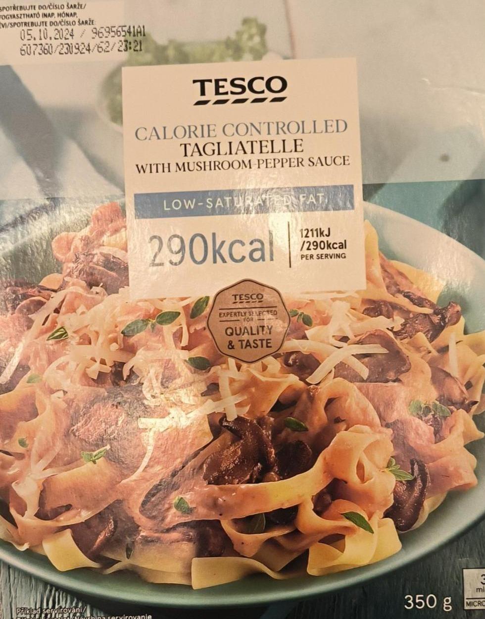 Фото - Calorie Controlled Tagliatelle With Mushroom-Pepper Sauce Tesco