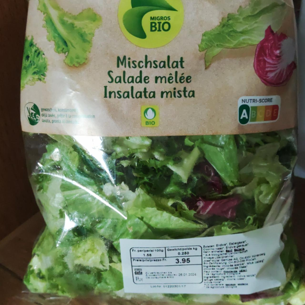 Фото - Mischsalat Bio Migros