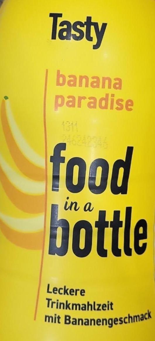 Фото - Banana paradise food in a bottle Tasty