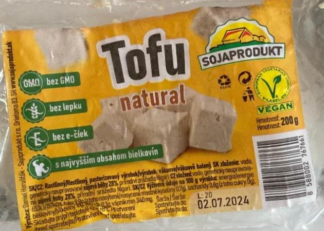 Фото - Tofu natural Sojaprodukt