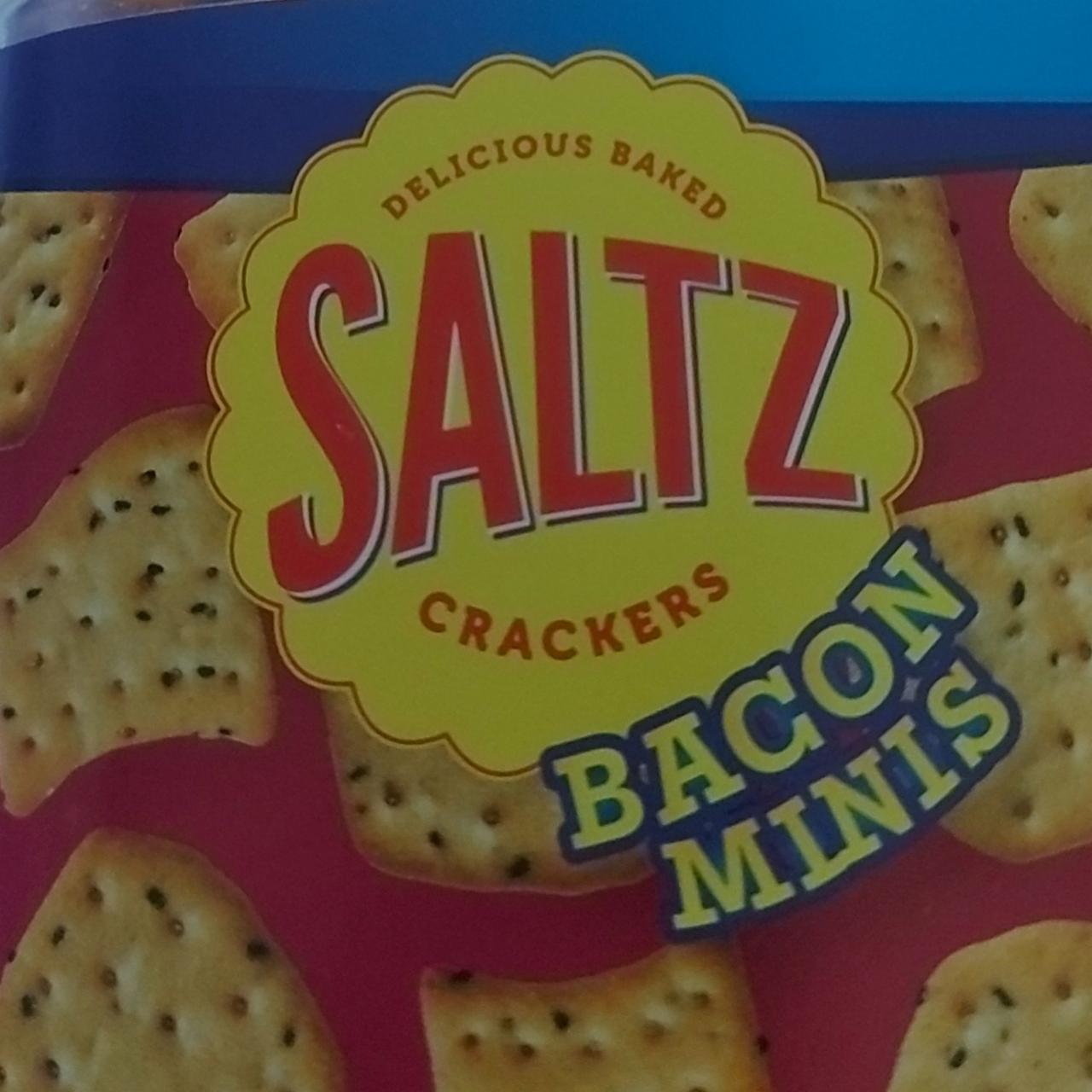 Фото - Saltz Crackers Bagon Minis Lidl