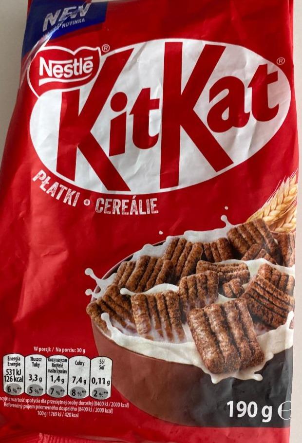 Фото - Kit Kat płatki Nestlé