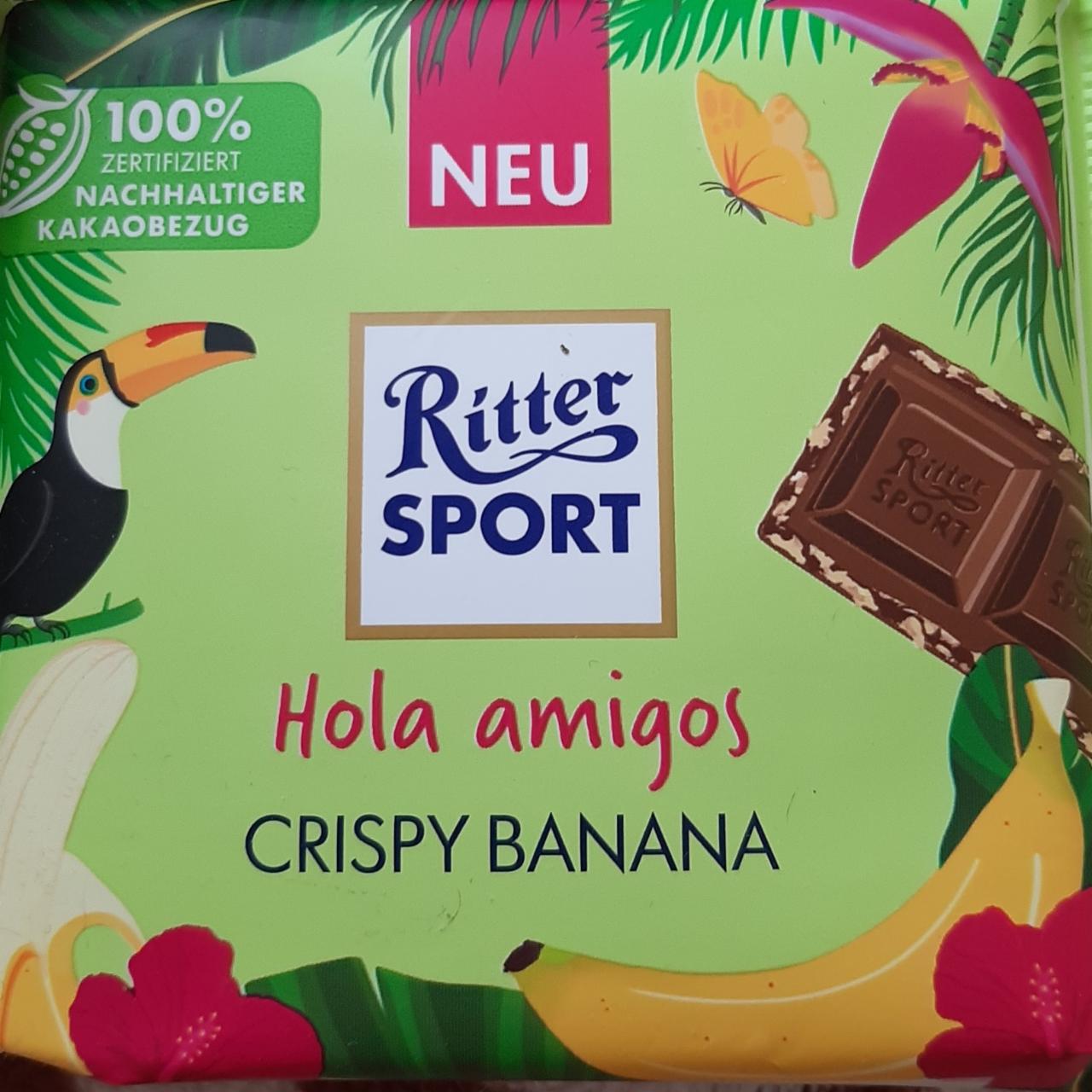 Фото - Сrispy banana Ritter Sport