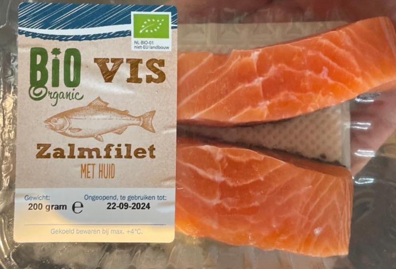 Фото - Zalmfilet met huid Lidl