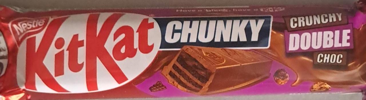 Фото - Батончик Chunky Crunchy double сhok Kit Kat