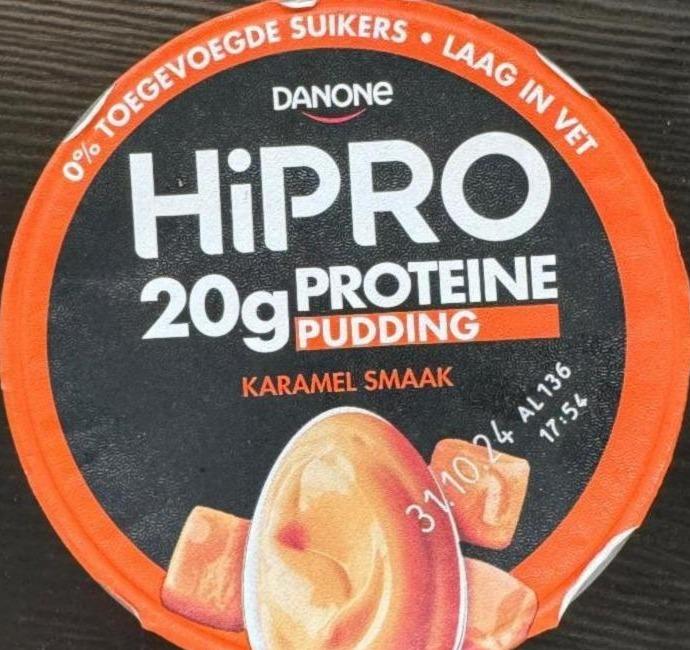 Фото - Hipro 20 G protein pudding caramel Danone