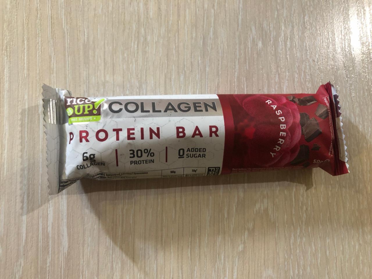 Фото - Collagen raspberry Protein bar Rice up!