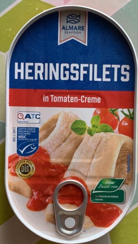 Фото - Heringsfilets in tomaten creme Almare Seafood