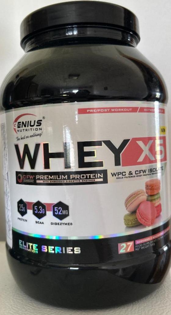 Фото - WHEY X5 WPC & CFW Isolate Genius Nutrition