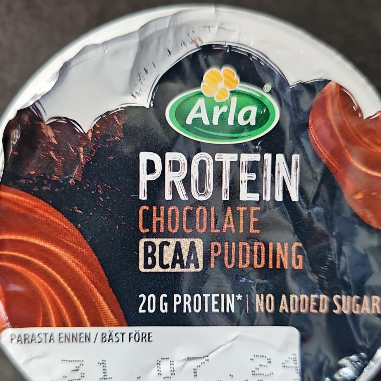 Фото - Protein chocolate flavour pudding Arla