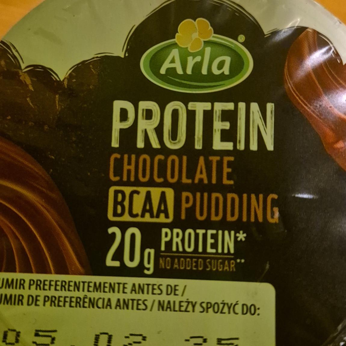 Фото - Protein chocolate flavour pudding Arla