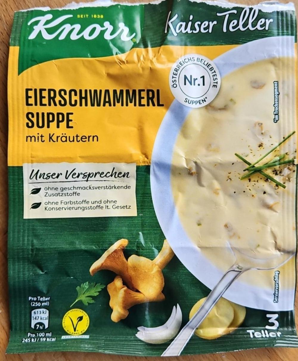 Фото - Eierschwammerl suppe mit kräutern Knorr