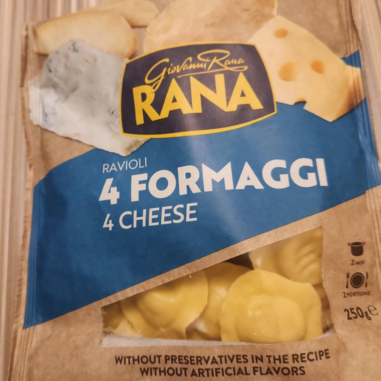 Фото - Ravioli 4 cheese formaggi Rana