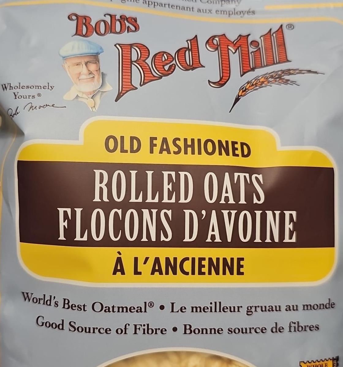 Фото - Rolled oats flocons d'avoine Bob's Red Mill