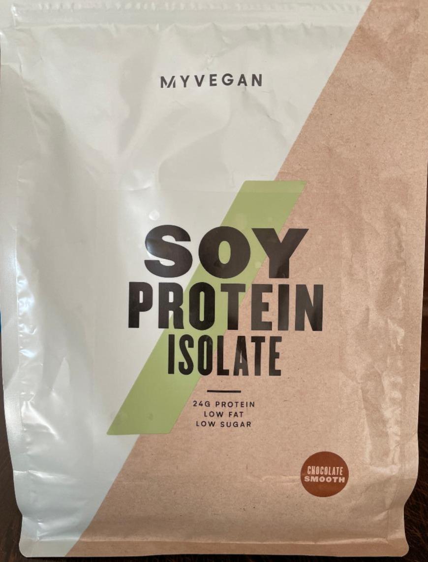 Фото - Протеїн Soy Protein Isolate Chocolate Smooth MyVegan