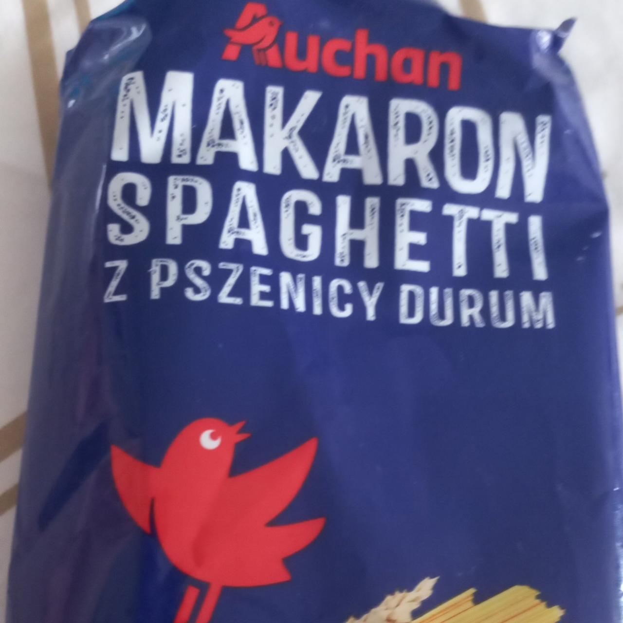 Фото - Makaron z pszenicy durum Spaghetti Auchan