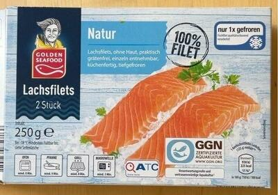 Фото - Lachsfilets natur Golden Seafood