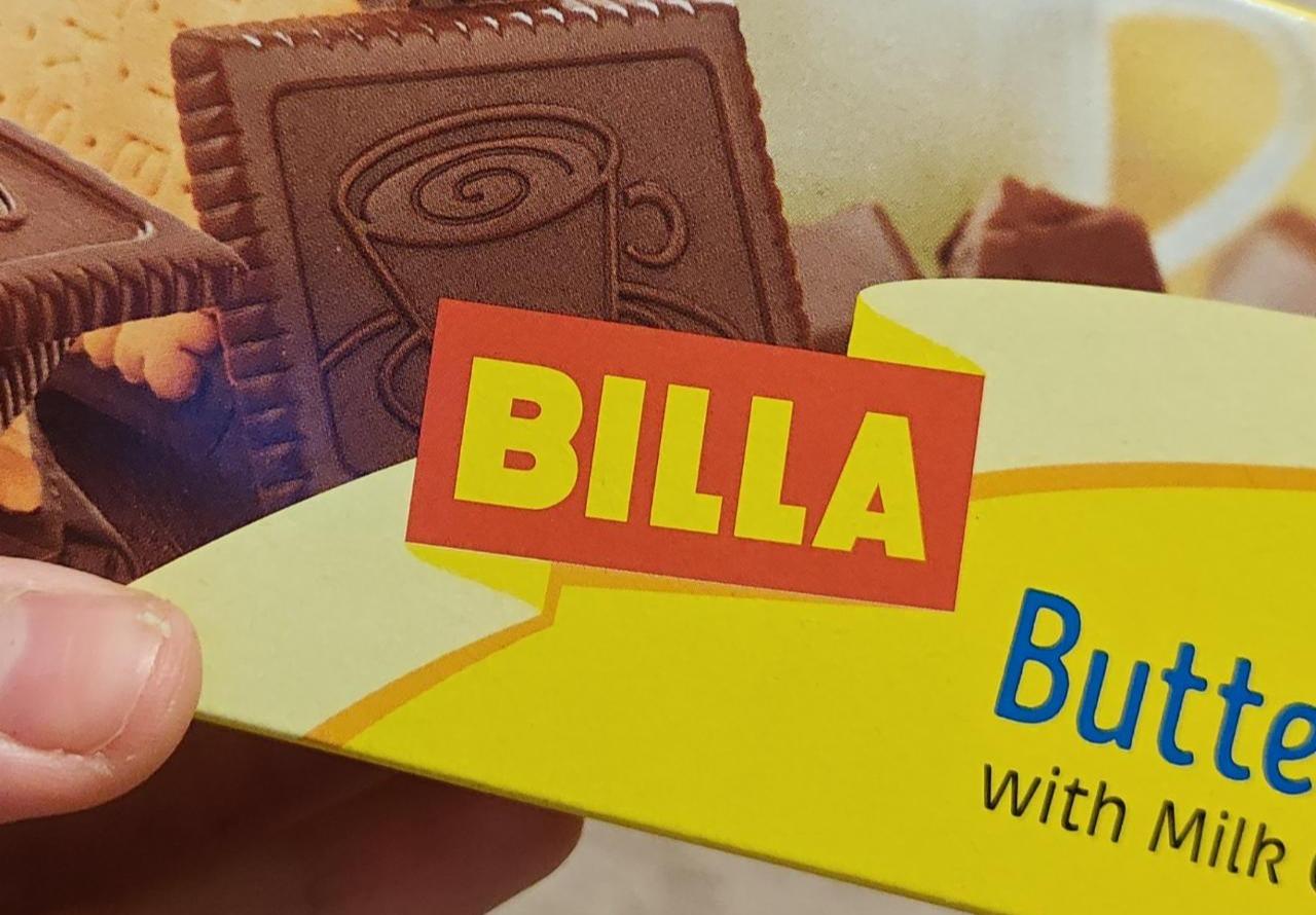 Фото - Butter Biscuits with milk chocolate Billa