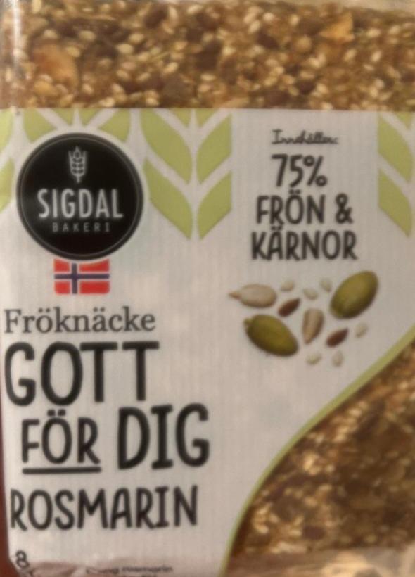 Фото - Froknacke Gott For Dig Rosmarin Sigdal bakeri