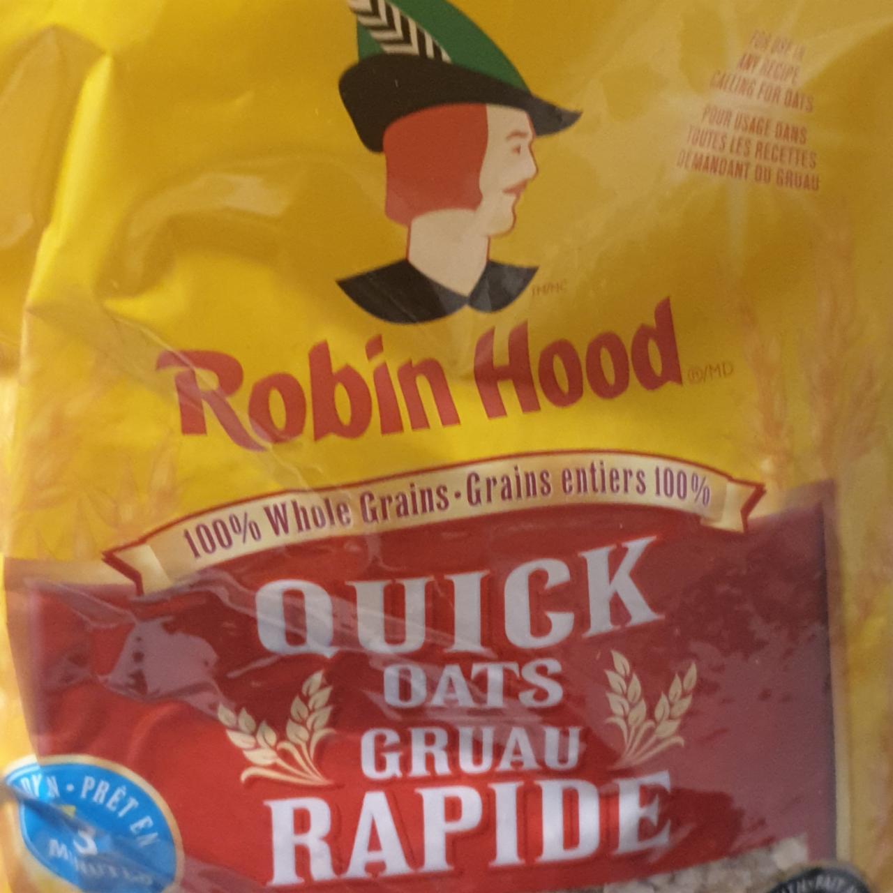 Фото - Quick oats Robin Hood