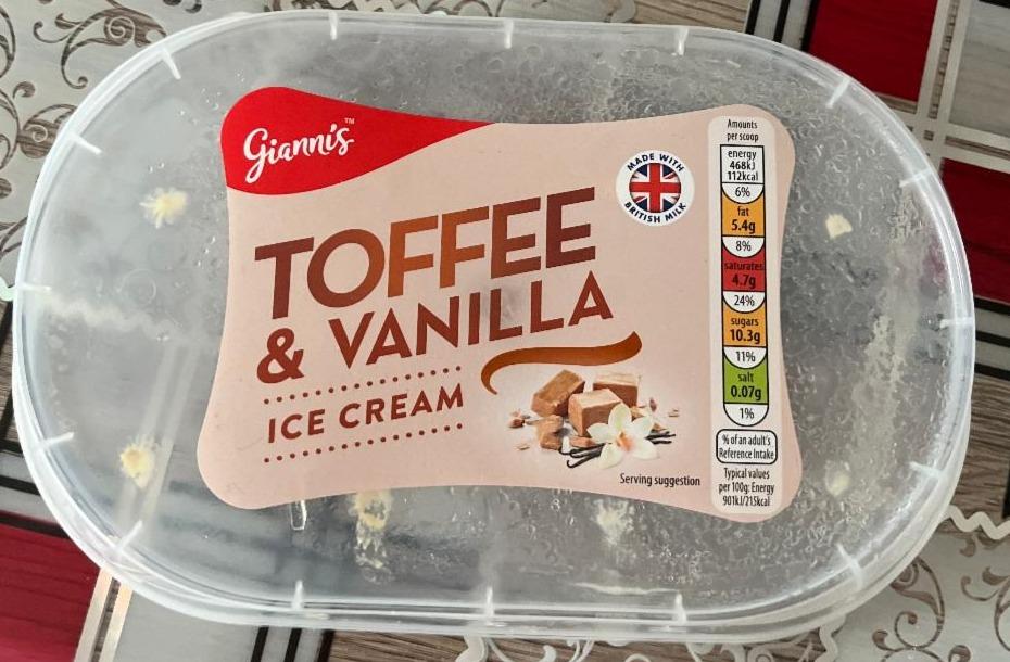 Фото - Toffee & Vanilla ice cream Giannis