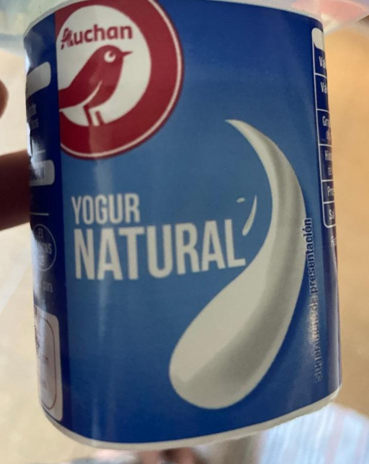 Фото - Yogur 2.6% Natural Auchan