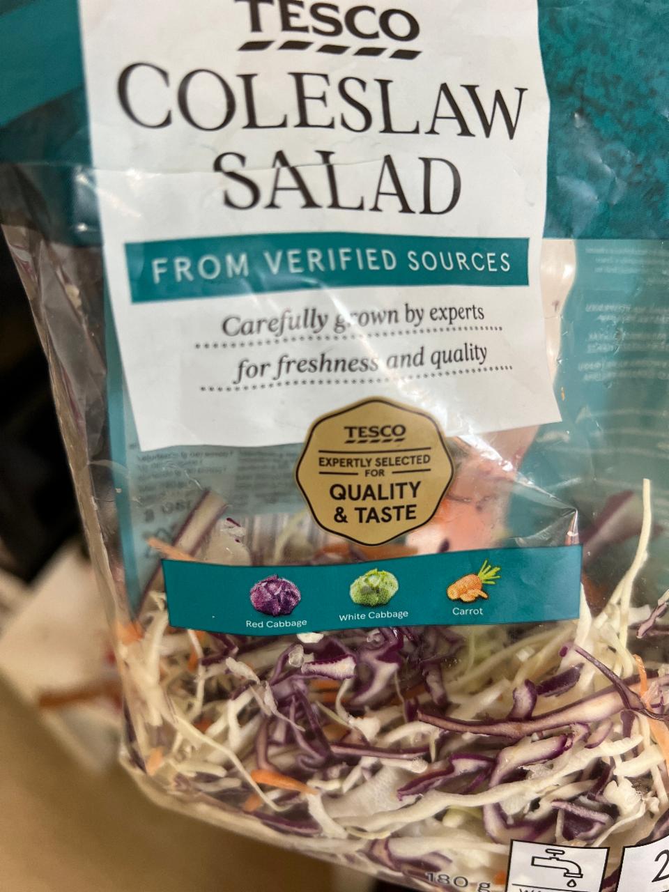 Фото - Coleslaw salad Tesco