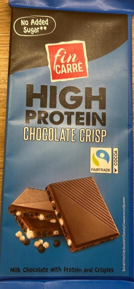 Фото - High protein chocolate crisp Fin Carré