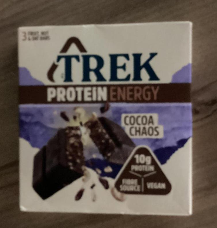 Фото - Батончики протеїнові Protein Energy Cocoa Chaos Trek