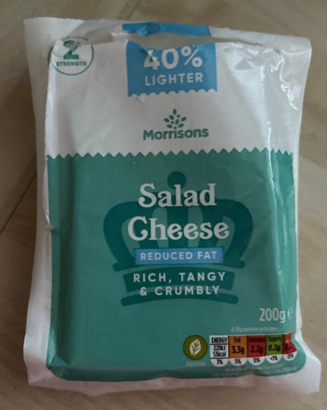 Фото - Salad cheese reduced fat 40% lighter Morrisons