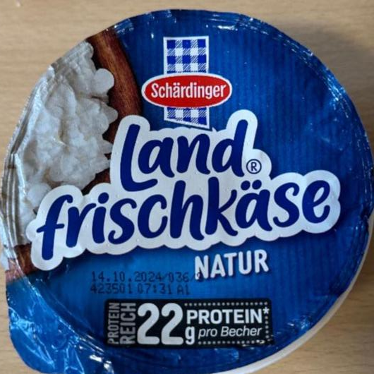 Фото - Land frischkäse natur Schärdinger