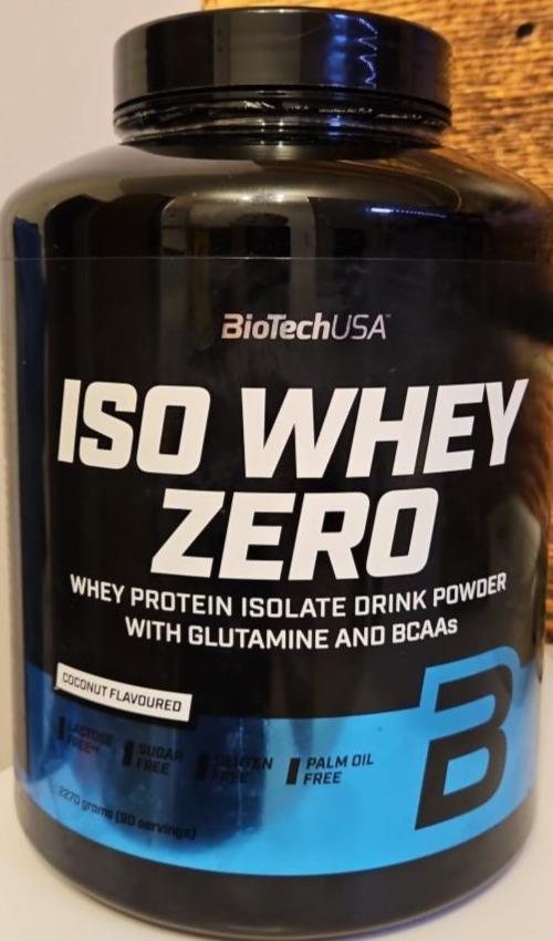 Фото - Iso whey zero coconut BioTechUSA