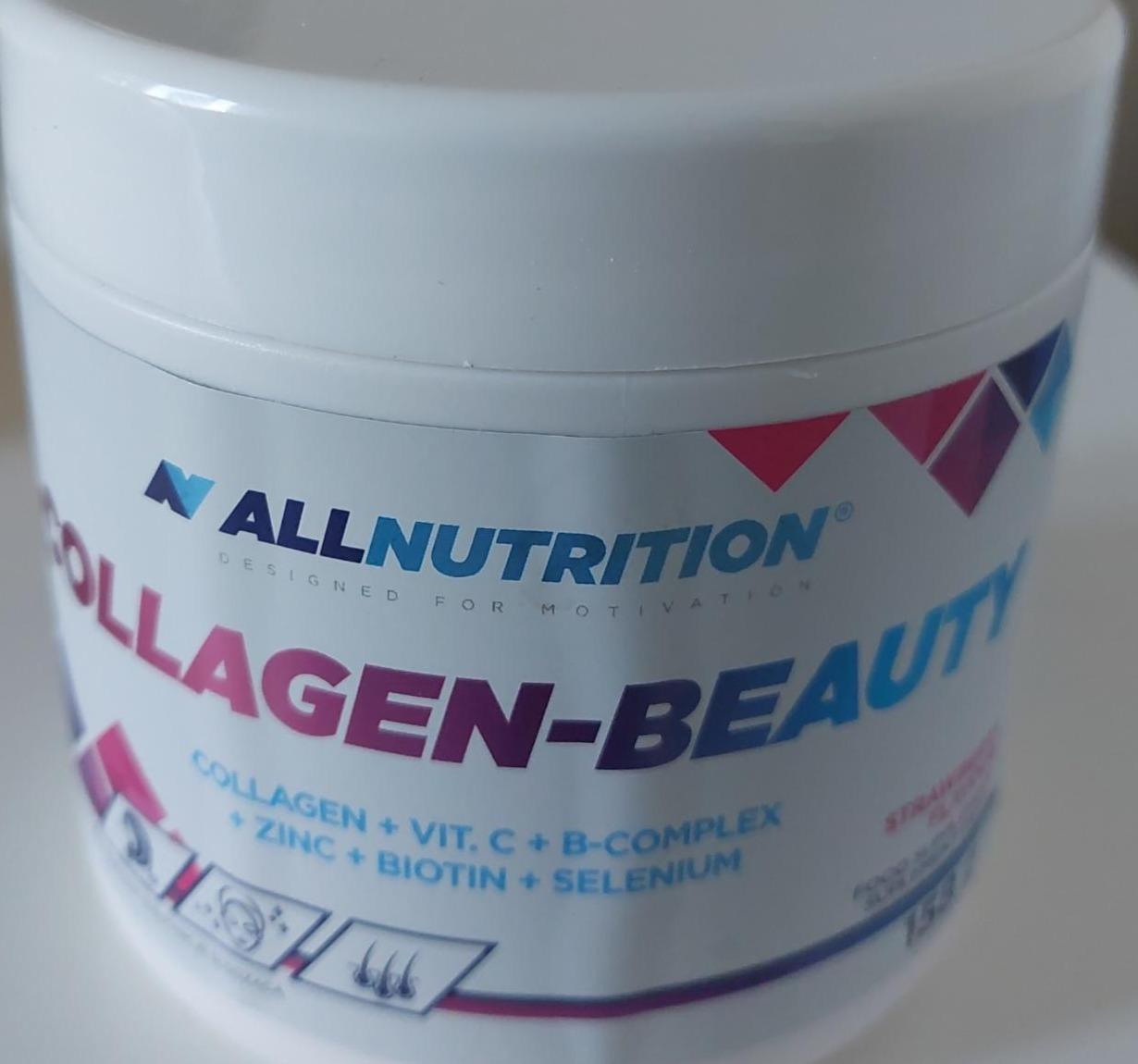 Фото - Collagen-beauty strawberry-rhubarb flavour Allnutrition