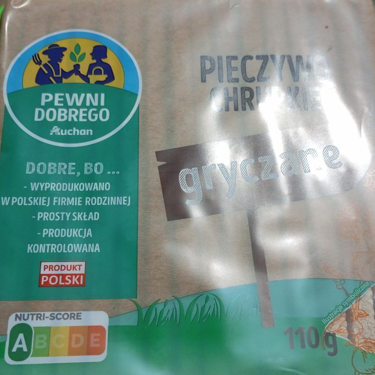 Фото - Pieczywo chrupkie gryczane Pewni Dobrego Auchan