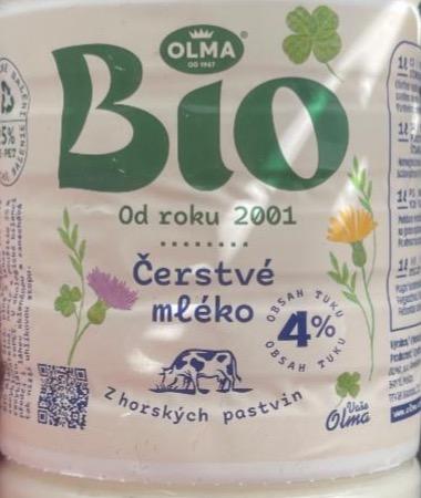 Фото - Čerstvé mléko 4% Olma Bio