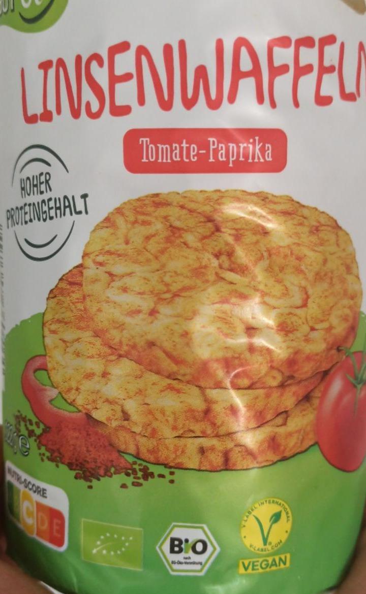 Фото - Linsenwaffeln Tomate-Paprika GutBio