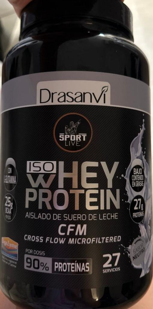 Фото - Whey protein aislado neutro sport live Drasanvi