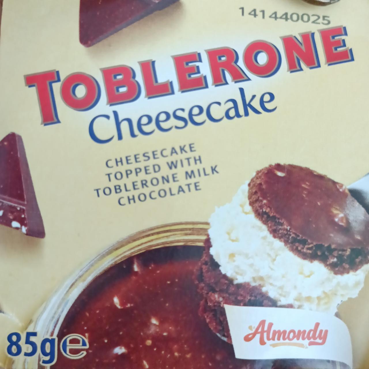 Фото - Чизкейк з молочним шоколадом Almondy Cheesecake Toblerone