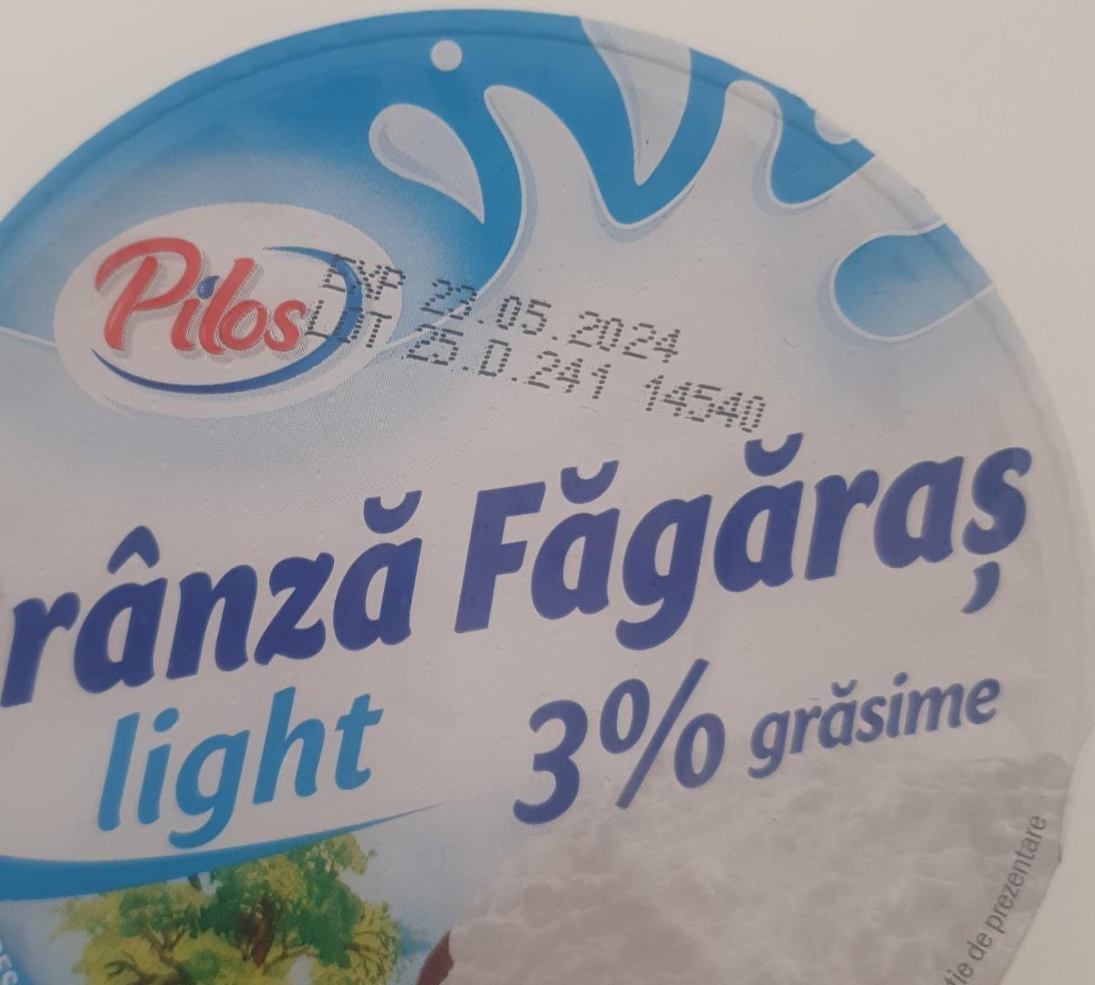 Фото - Branza Fagaras light Pilos