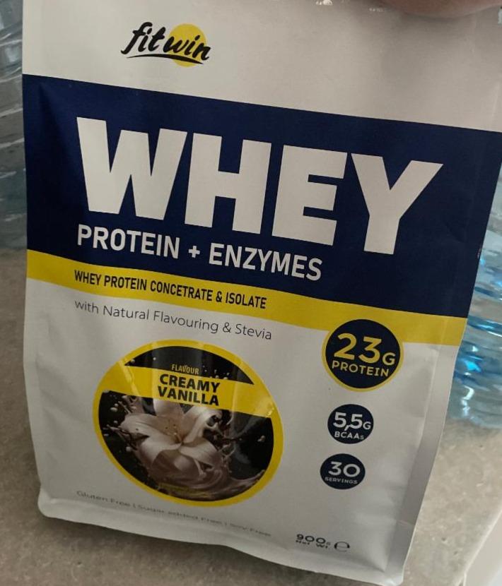 Фото - Протеїн Whey Protein + Enzymes FitWin