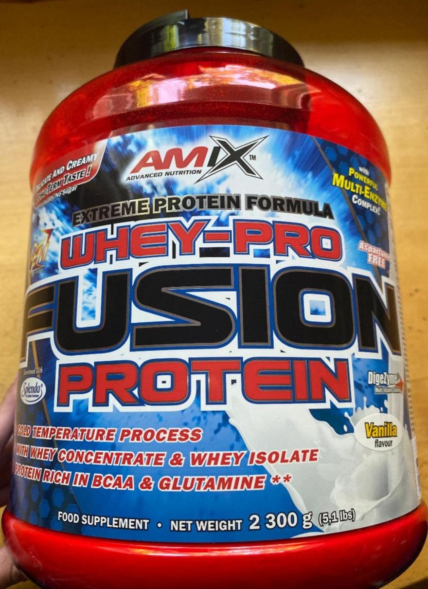 Фото - Fusion Whey-PRO Protein Vanilla flavour Amix