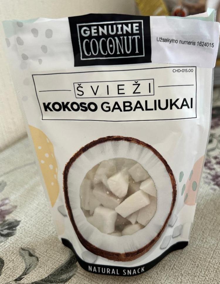 Фото - Świeże kokoso gabaliukai Genuine Coconut