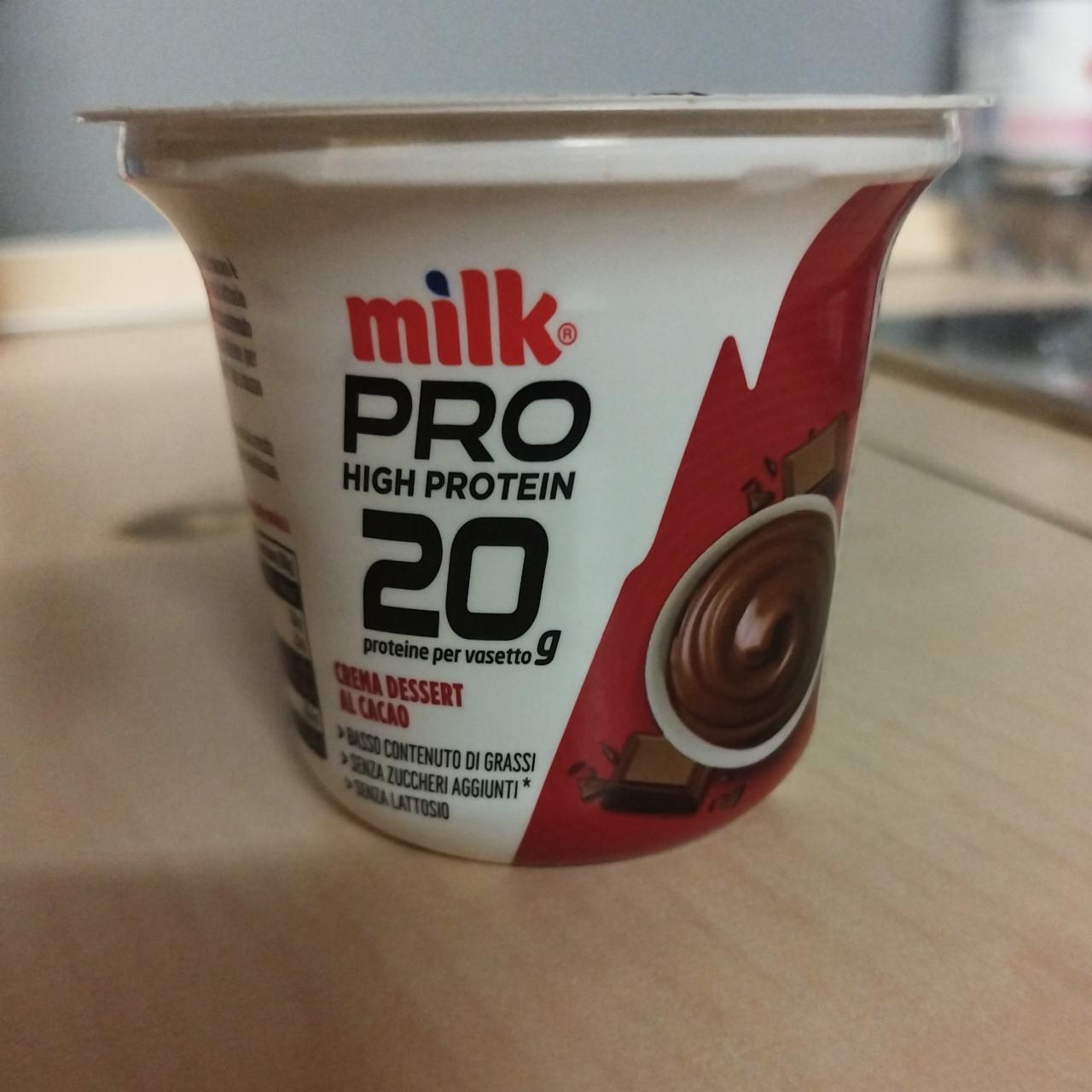 Фото - Pro High Protein 20g Crema Dessert al Cacao Milk