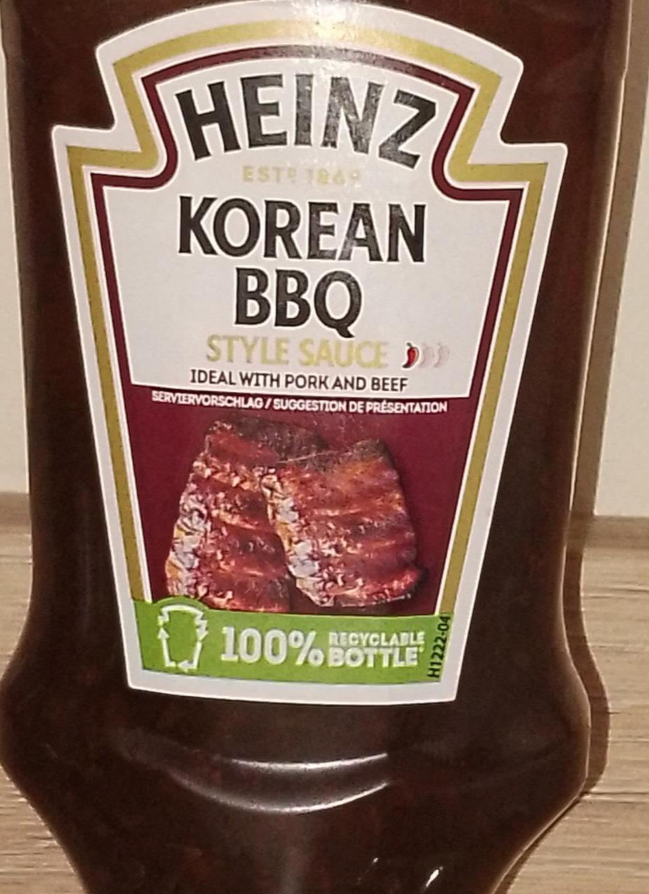 Фото - Korean BBQ Style Sauce Heinz