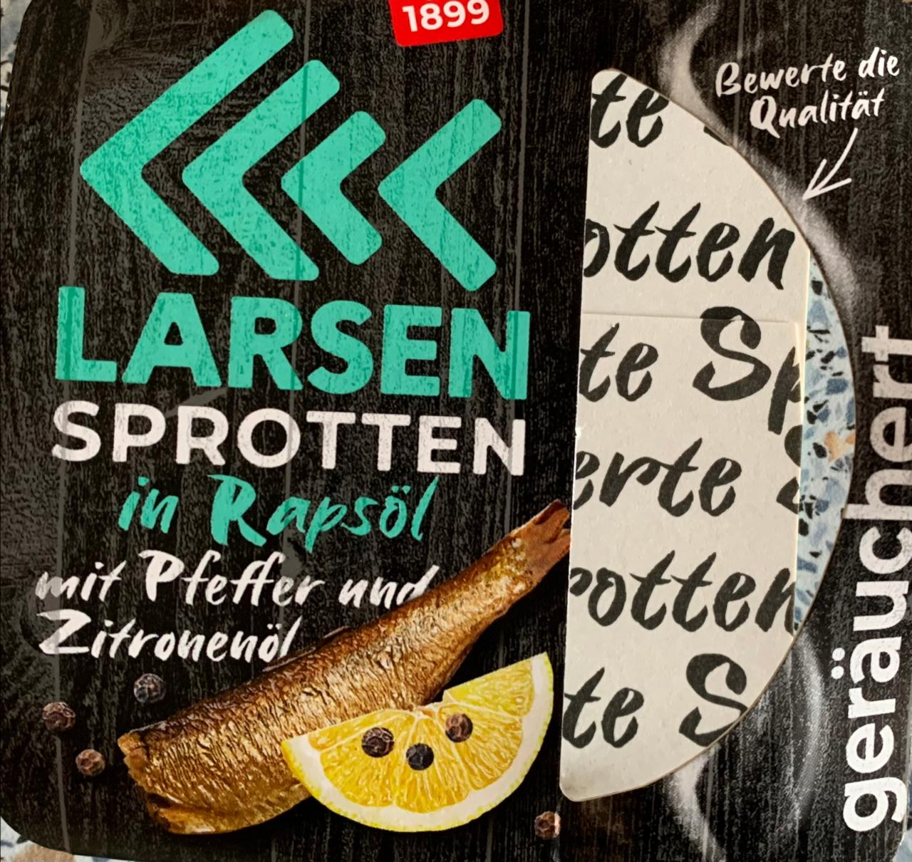 Фото - Sprotten in Rapsol mit Pfeffer und Zitronenol Larsen