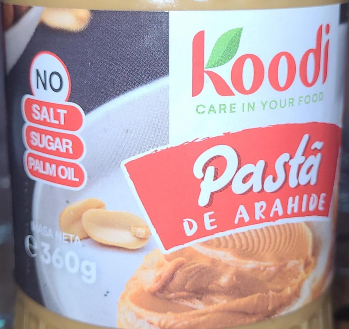 Фото - Pasta De Arahide Koodi